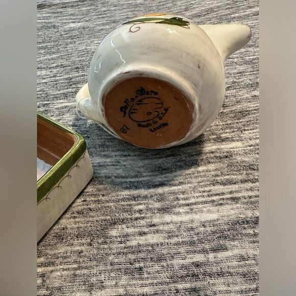 MCM STANGL Terra Rose Cigarette/ Box Della Ware Laurite Creamer - Picture 8 of 16